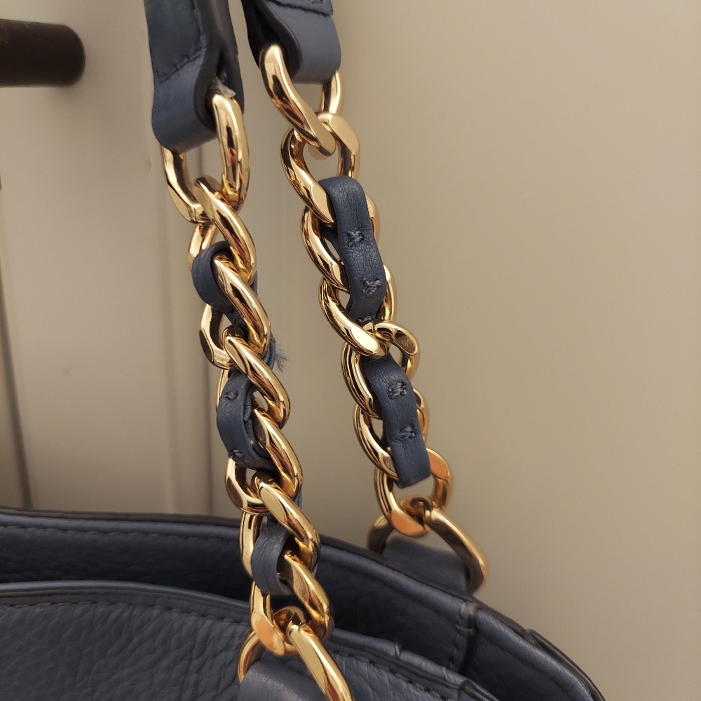 Tory Burch Haper Leather Shoulder Bag - Picture 7 of 8